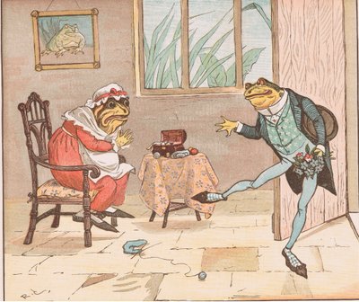 A Frog He Would A-Wooing Go by Randolph Caldecott